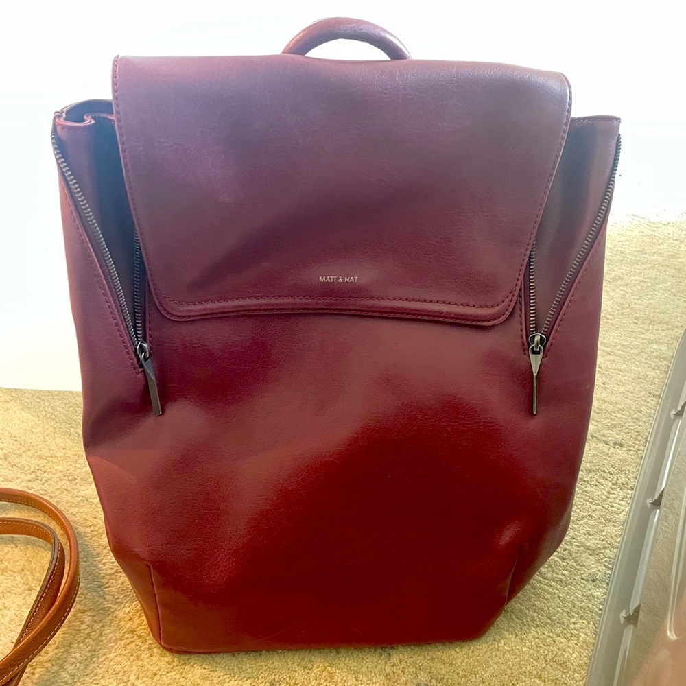 Matt and Nat Maroon Commuters Professional Backpack